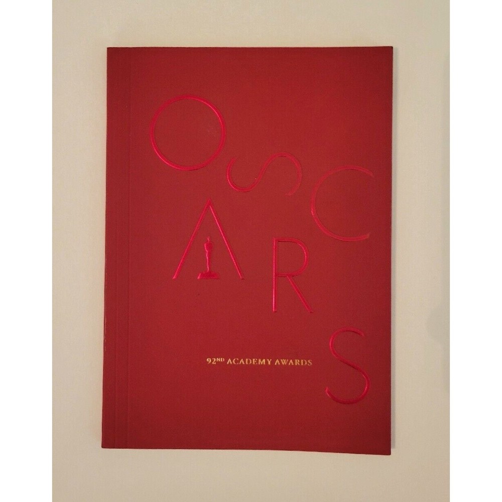 92nd ACADEMY AWARDS PROGRAM 2020 OSCARS Parasite J.Phoenix Brad Pitt Pacino Dern